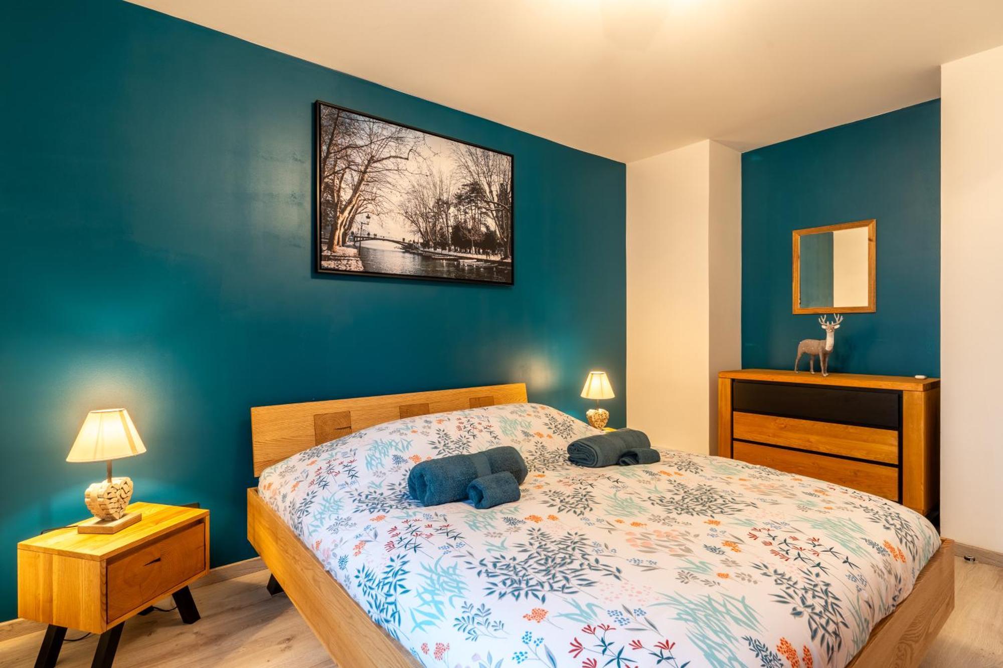Charmant Appartement A 5 Minutes A Pied De La Vielle Ville Annecy Avec Parking Prive 外观 照片